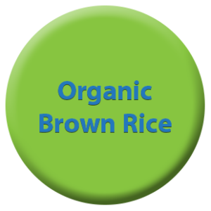 Organic Brown Rice Button