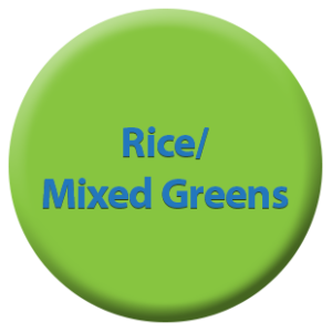 Rice and Mixed Greens Button